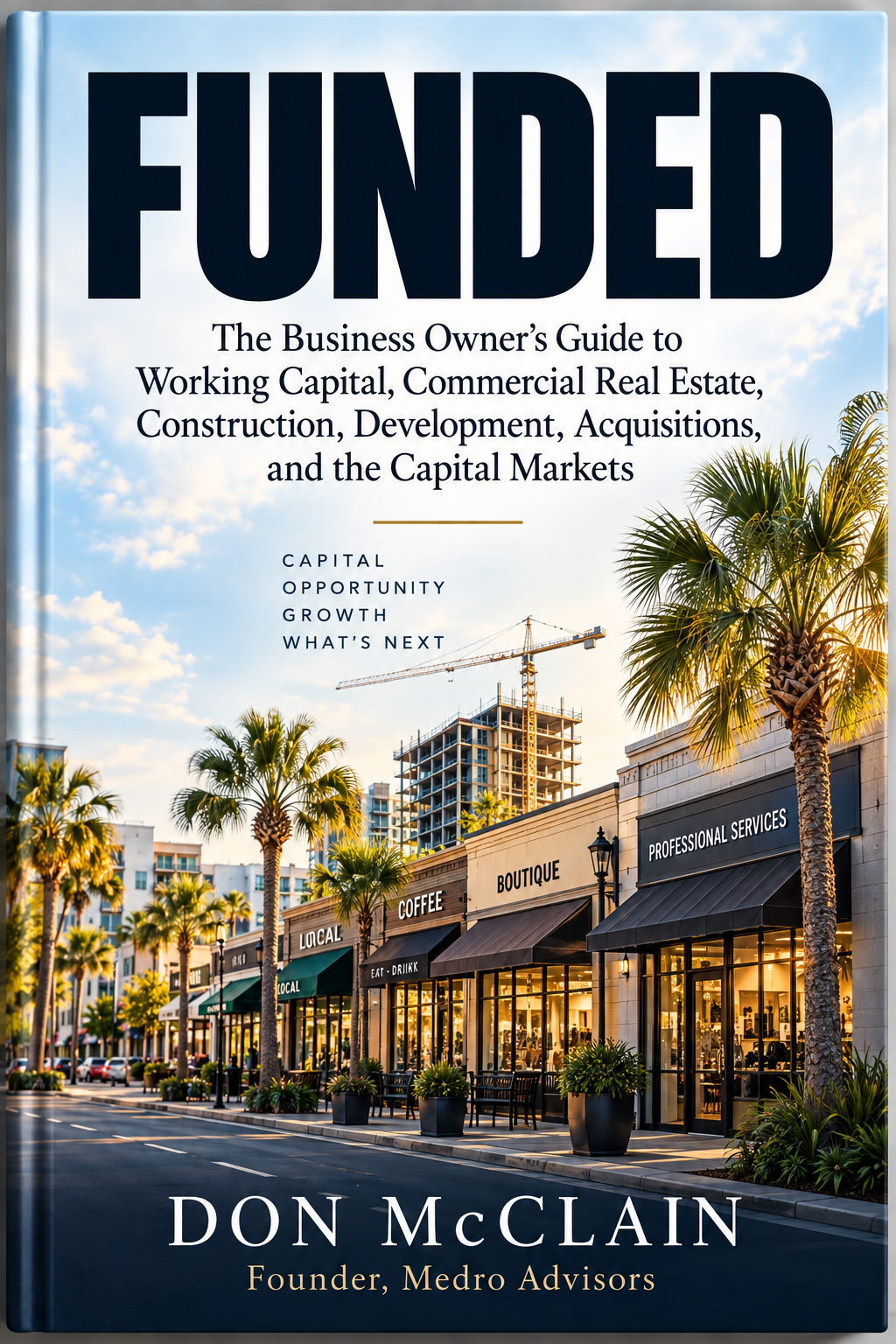 FUNDED by Don McClain, featuring the original Main Street book cover